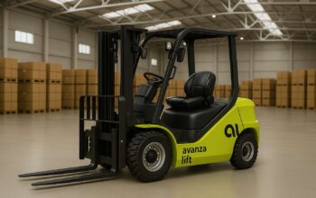 Montacargas electrico en tijuana Carga y descarga eficiente con reach truck eléctrico AvanzaLift
